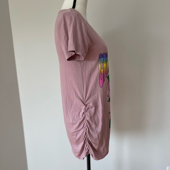 V.I.P Mama maternity Grateful Dead  shirt in a size small with ruching on sides - Picture 15 of 16